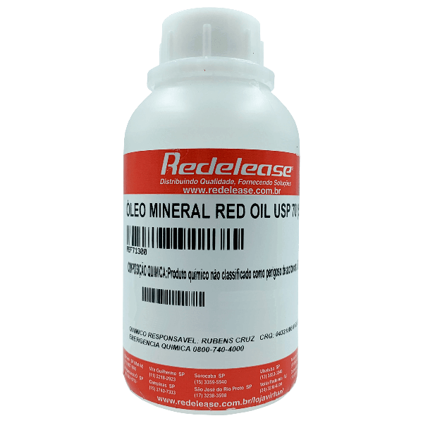 Oleo Mineral Red Oil USP 70 (500 ml)