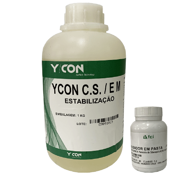 Resina YCON CS Para Estabilização de Madeiras Com Catalisador (1,100 Kg)