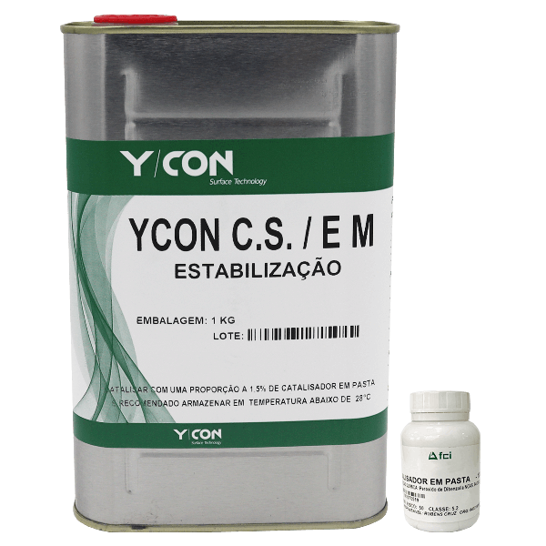 Resina YCON CS Para Estabilização de Madeiras Com Catalisador (1,100 Kg)