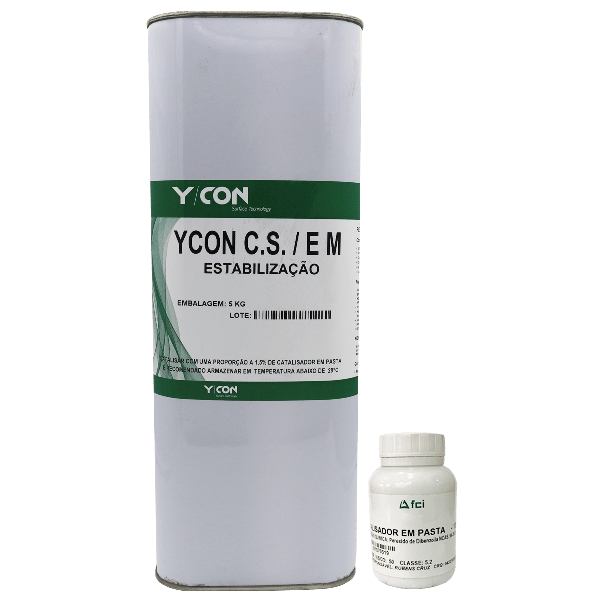 Resina YCON CS Para Estabilização de Madeiras Com Catalisador (5,100 Kg)