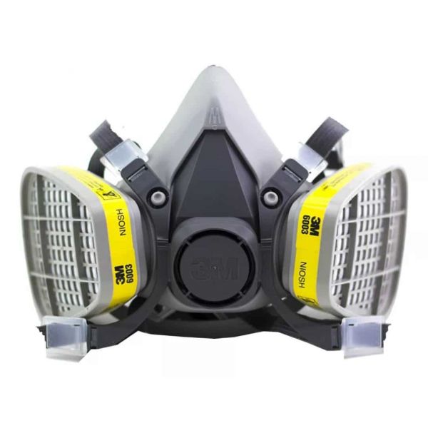 Respirador Reutilizável Semifacial 3M 6200 com Cartucho 6003