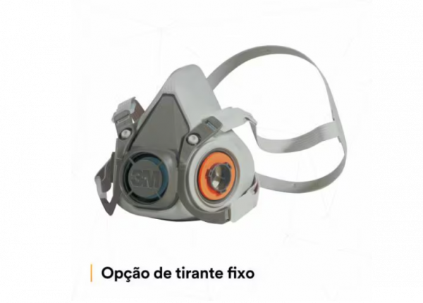 Respirador Semi Facial 3M Modelo 6200