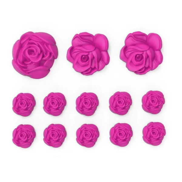 Molde de Silicone Rosas 13 Cavidades