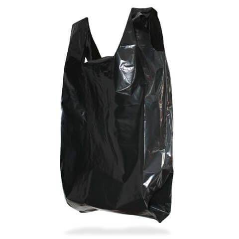 Sacola Plástica Preta Reforçada 30x40cm (5 kg)