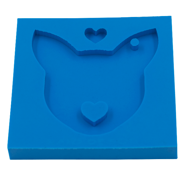 Molde de Silicone Gato