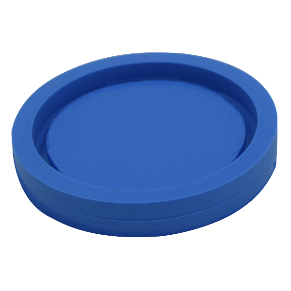 Molde de Silicone Porta Copo com Borda