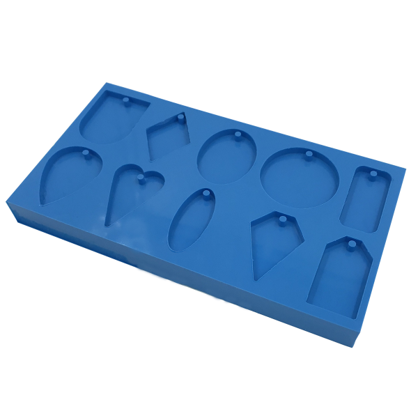 Molde de Silicone Pingentes Diversos