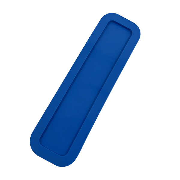 Molde de Silicone Marcador Pagina Liso Sem Furo Tamanho P