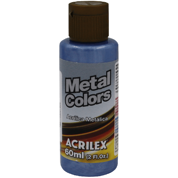 Tinta Acrílica Azul Mar Metálico (60ml)