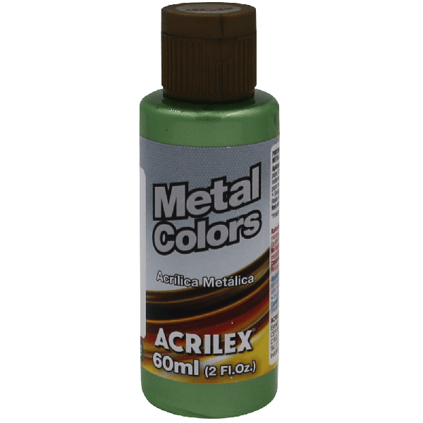 Tinta Acrílica Verde Musgo Metálico (60ml)