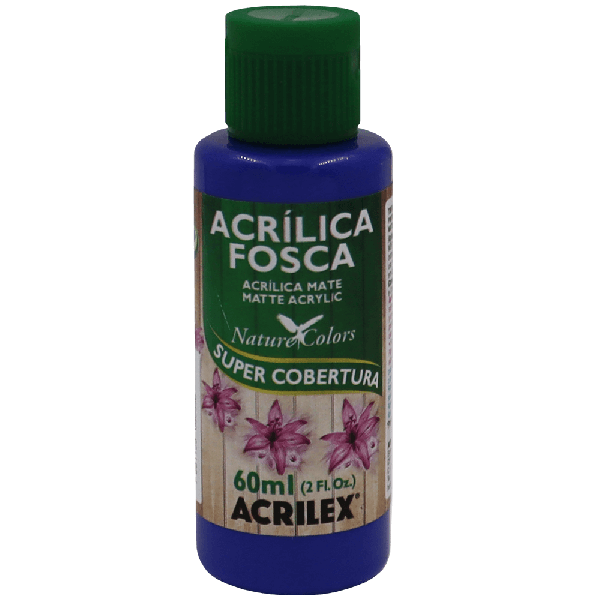 Tinta Acrílica Azul Intenso Acrilex (60ml)