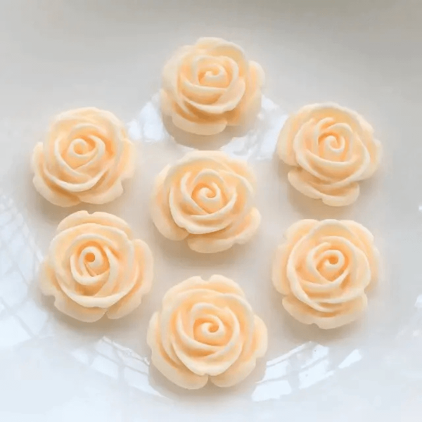 Molde de Silicone Rosas 3 Cavidades