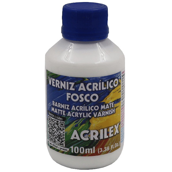 Verniz Acrílico Fosco Acrilex 100 ml