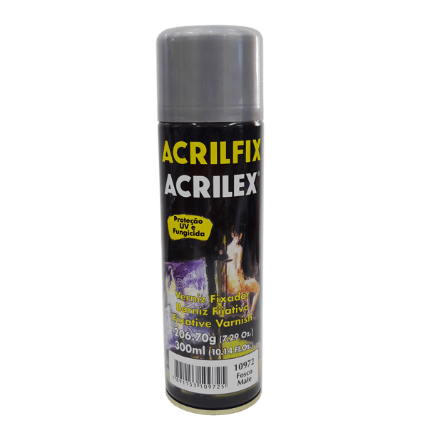 Verniz Spray Fosco Acrilfix Acrilex (300 ml)